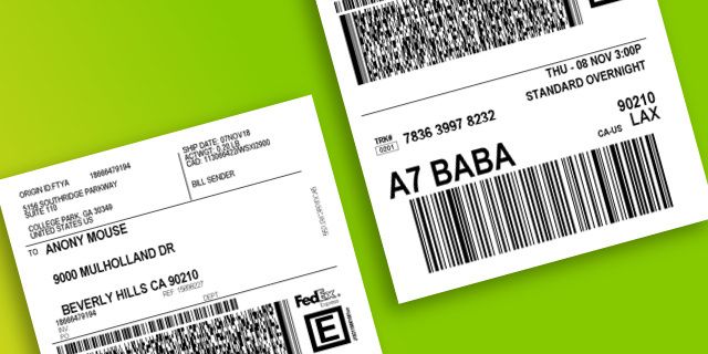 Discreet Labels