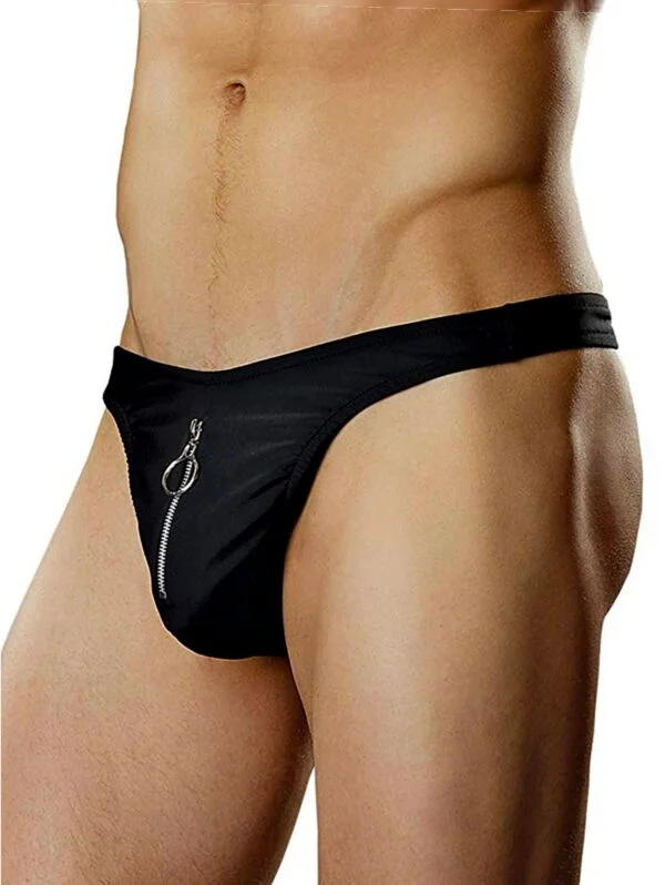 Male Power Zipper Thong