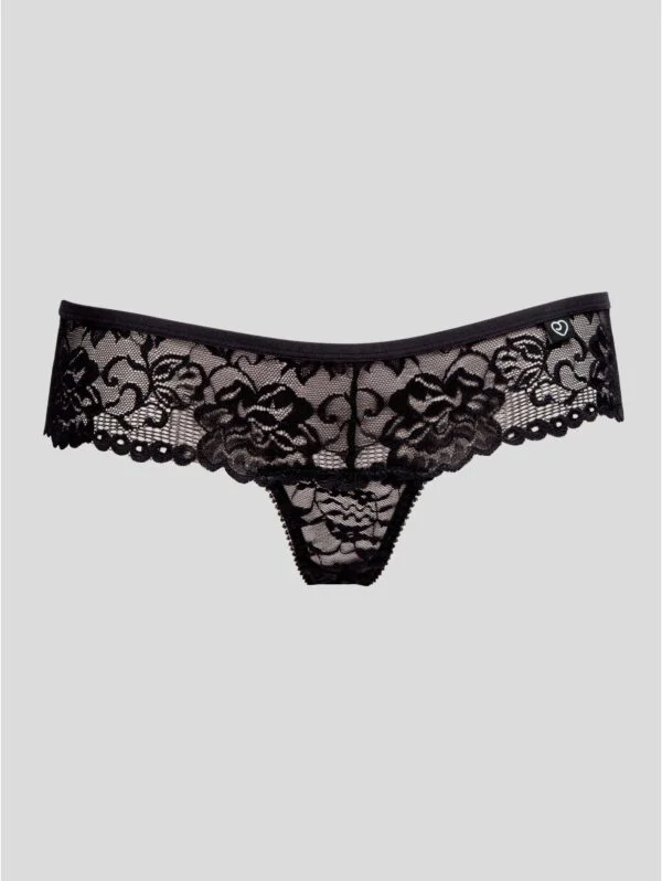 BellesHoney Flirty Black Lace Thong