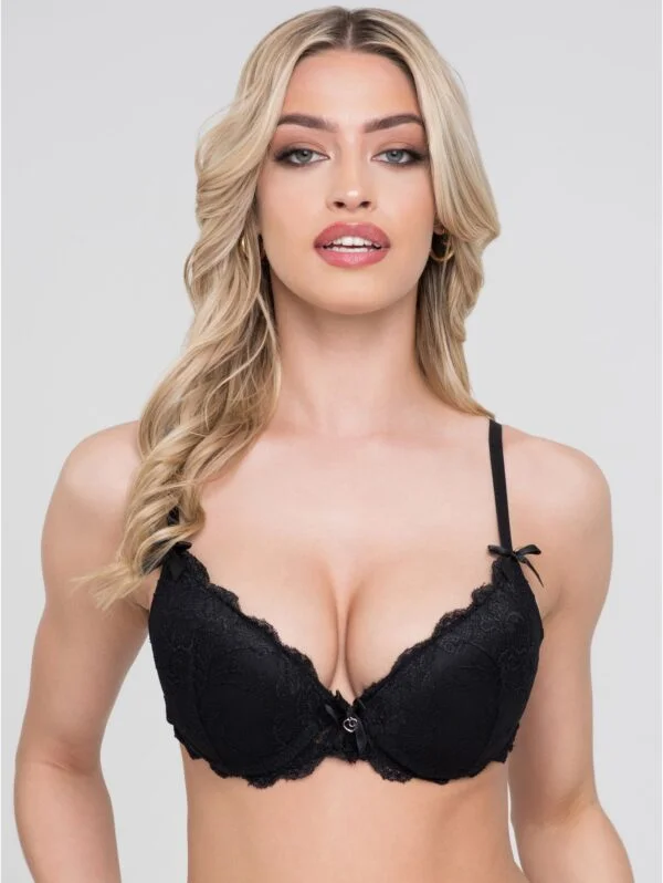 BellesHoney Plus Size Love Me Lace Push-Up Bra