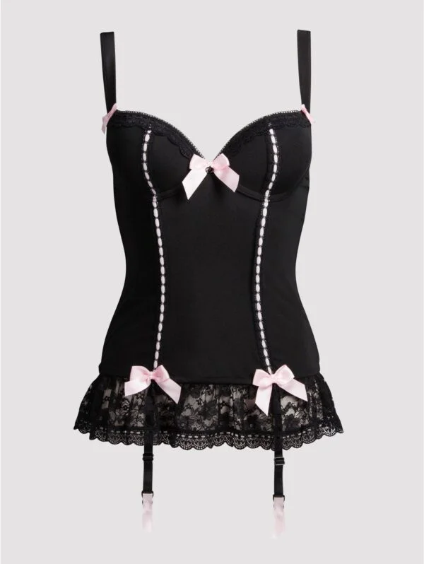 BellesHoney Plus Size Seduce Me Push-Up Basque Set