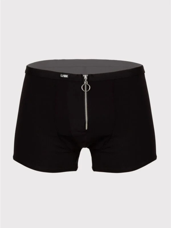 LHM Zipper Front Microfiber Boxer Shorts