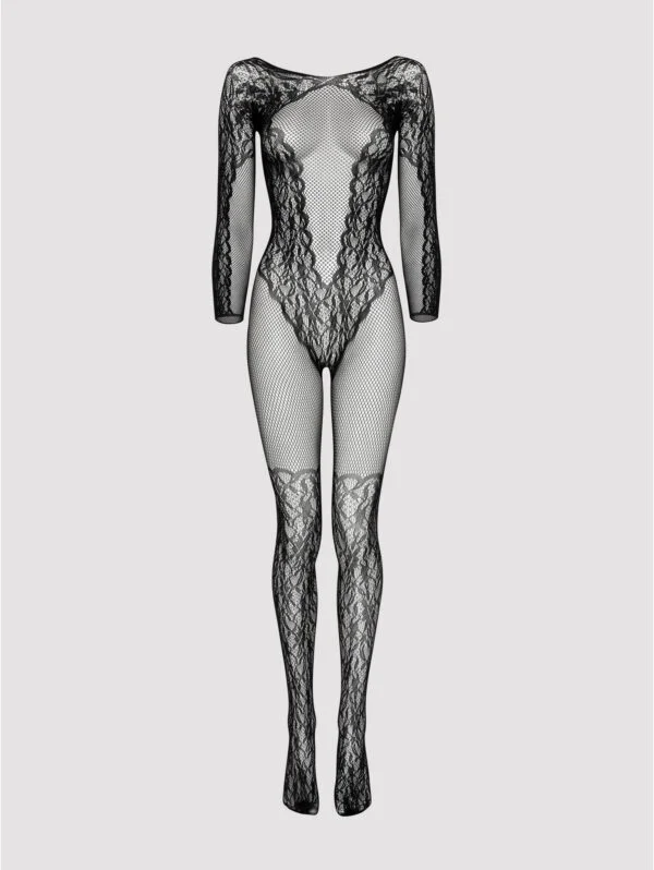 Fifty Shades of Grey Captivate Plus Size Lace Spanking Bodystocking