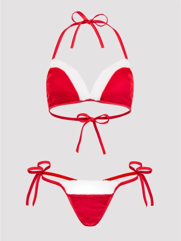 BellesHoney Fantasy Santa Red Bikini Set