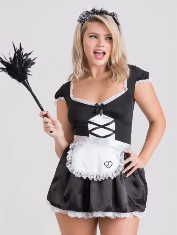 BellesHoney Fantasy Plus Size French Maid Luxe Costume
