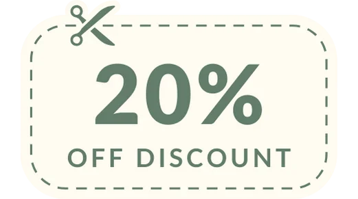 20% OFF coupon